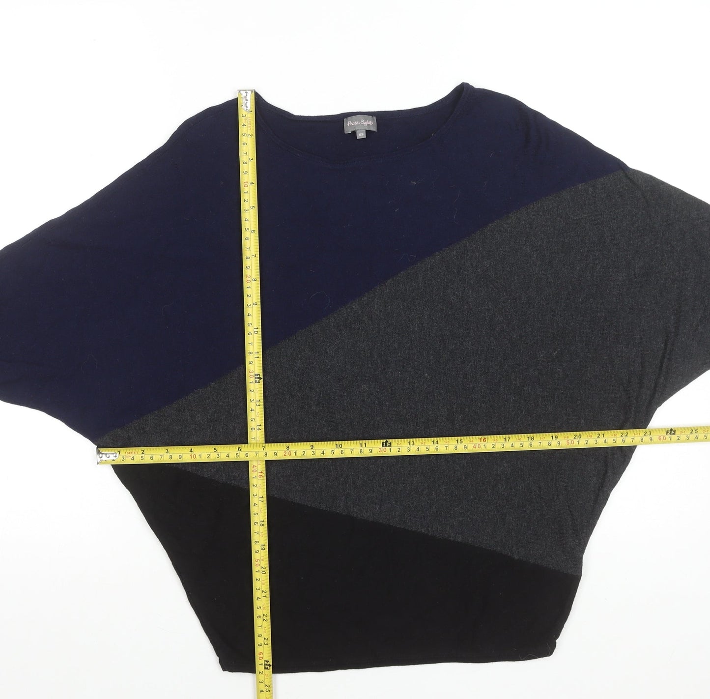Phase Eight Women's Multicoloured Relaxed Fit Geometric Jumper XS