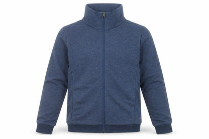 Decathlon Mens Blue Full Zip Sweatshirt M High Neck Casual