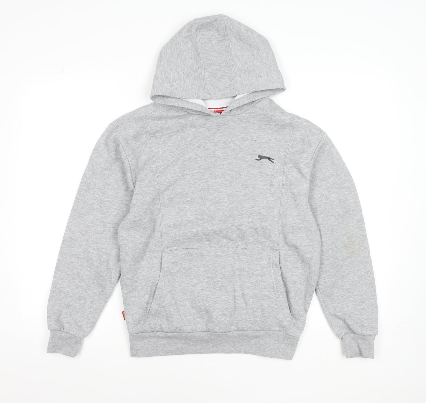 Slazenger Boys Grey Pullover Hoodie 13 Years 158cm Regular Fit