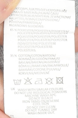 Slazenger Boys Grey Pullover Hoodie 13 Years 158cm Regular Fit