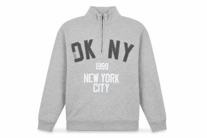 Mens UK Size M DKNY Grey Pullover Sweatshirt