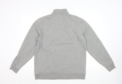 Mens UK Size M DKNY Grey Pullover Sweatshirt