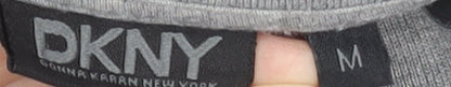 Mens UK Size M DKNY Grey Pullover Sweatshirt