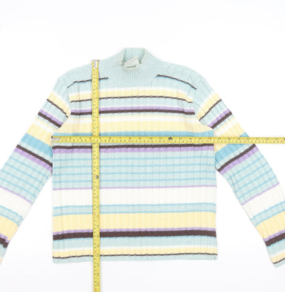 Womens UK Size 12 Items Multicoloured Pullover Jumper