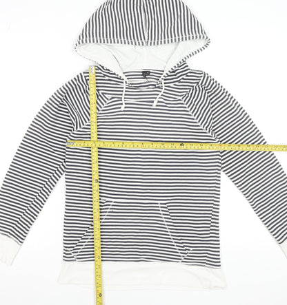 Womens UK Size 10 Topshop Multicoloured Pullover Hoodie