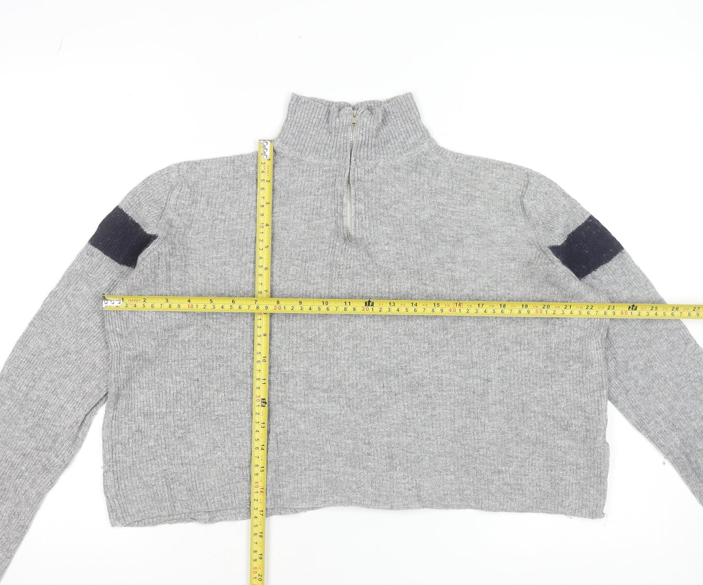 Womens UK Size One Size Brandy Melville Grey Pullover Jumper