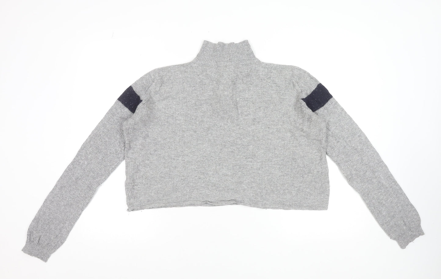 Womens UK Size One Size Brandy Melville Grey Pullover Jumper