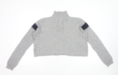 Womens UK Size One Size Brandy Melville Grey Pullover Jumper
