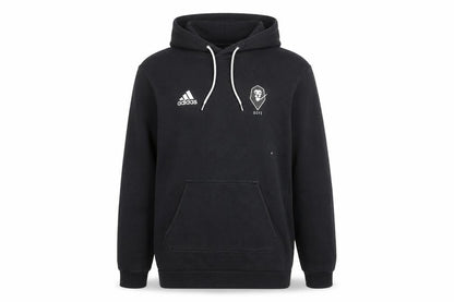Mens UK Size M adidas Black Pullover Hoodie