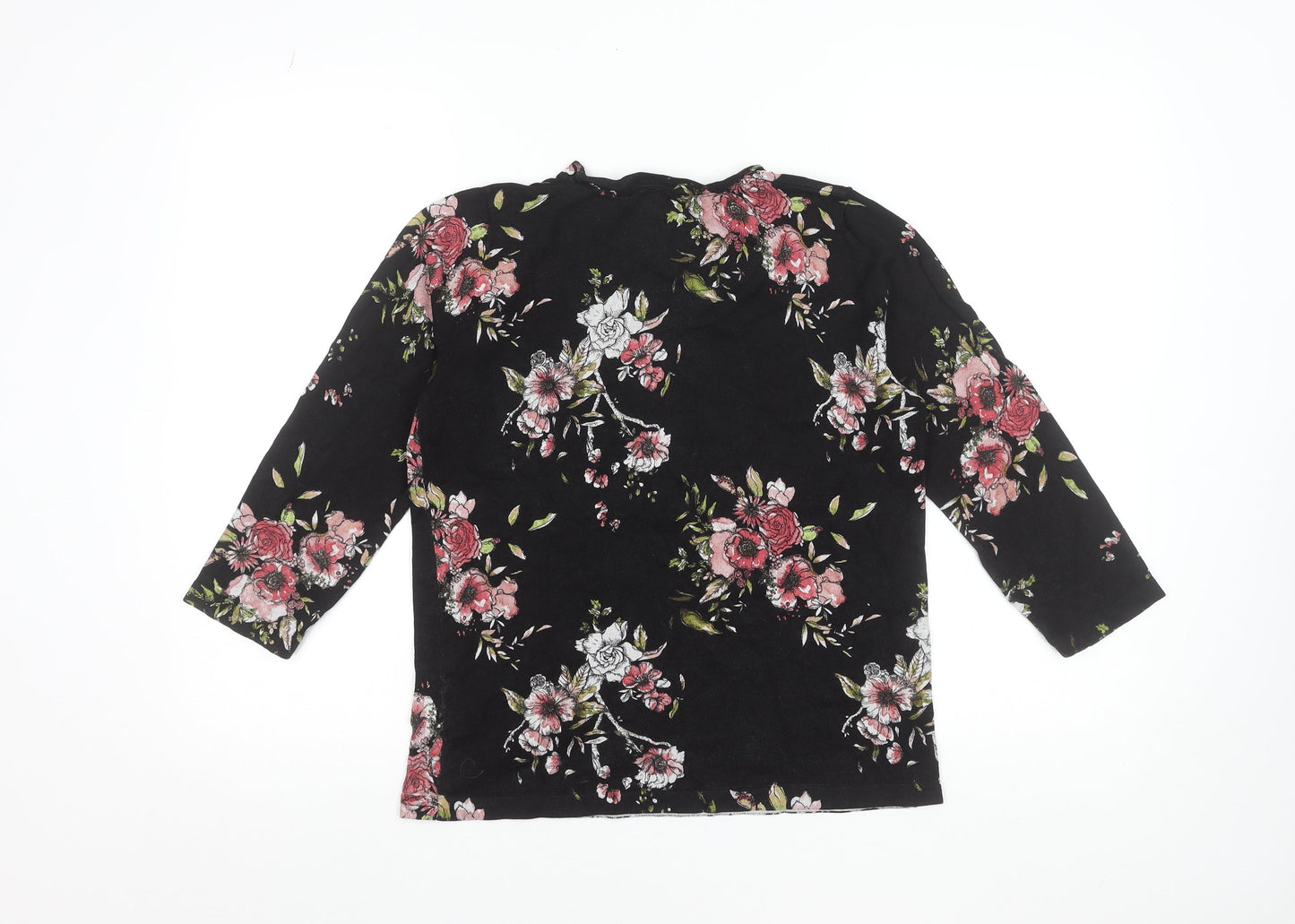 Womens UK Size 12 NEXT Black Basic Blouse