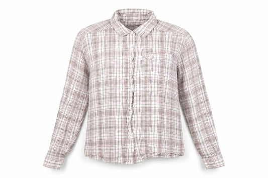 Womens UK Size 14 Craghoppers Beige Basic Button-Up