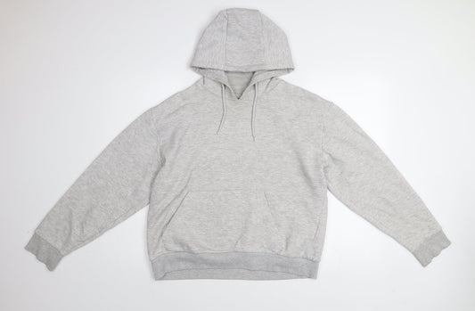 Womens UK Size 10 McKenzie Grey Pullover Hoodie
