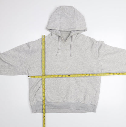 Womens UK Size 10 McKenzie Grey Pullover Hoodie