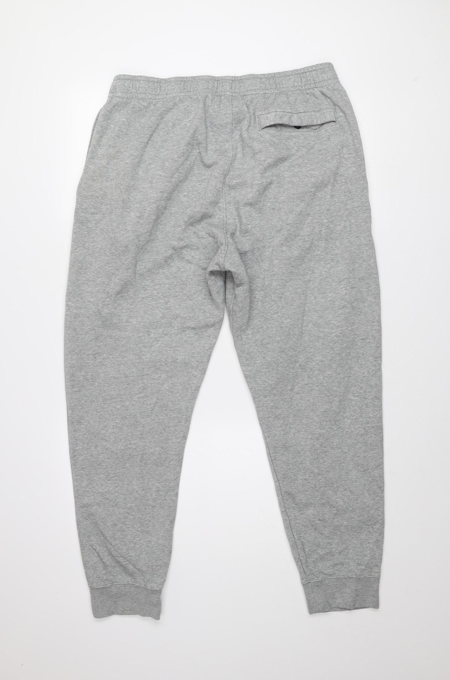 Nike Men's Grey XL Jogger Sweatpants - Fleece Lined Cotton Blend