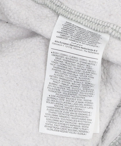 Nike Men's Grey XL Jogger Sweatpants - Fleece Lined Cotton Blend