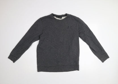 Under Armour Men’s Grey ColdGear Fleece Pullover Sweatshirt M