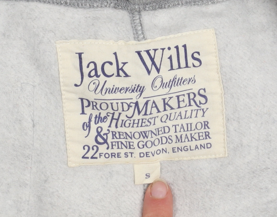 Jack Wills Men's Grey Sweatpants S Athletic Fleece Joggers