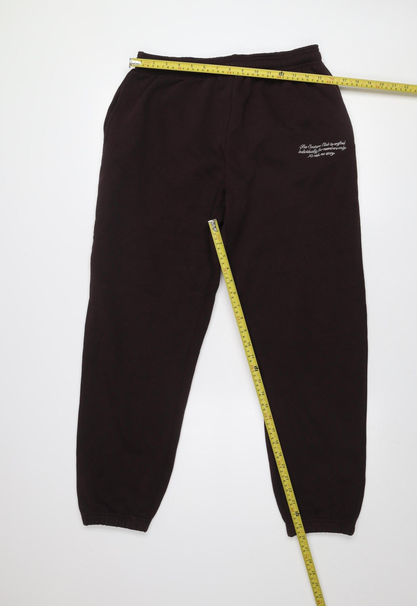 Womens UK Size 10 Couture Regular Fit Jogger Brown Trousers