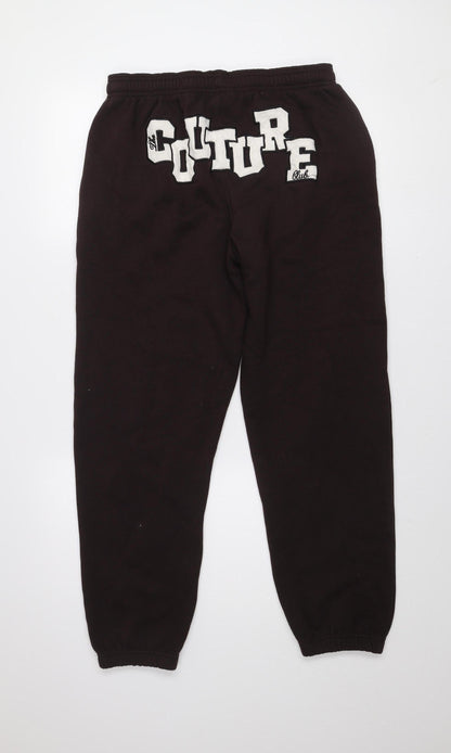 Womens UK Size 10 Couture Regular Fit Jogger Brown Trousers