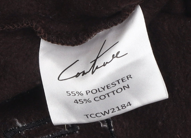 Womens UK Size 10 Couture Regular Fit Jogger Brown Trousers