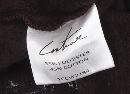 Womens UK Size 10 Couture Regular Fit Jogger Brown Trousers