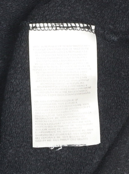 The North Face Mens Black XL Pullover Hoodie Fleece Logo Sweatshirt