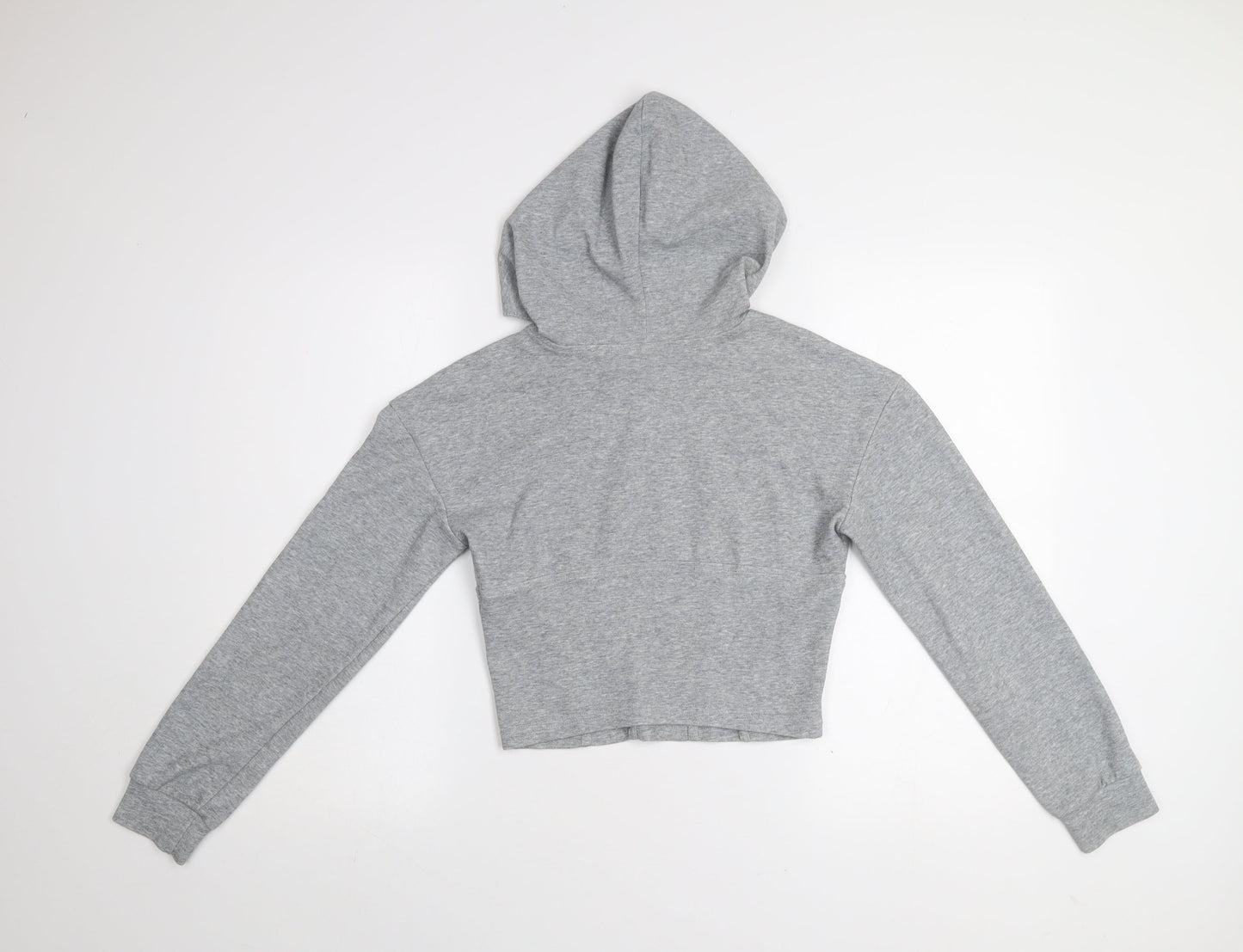 Womens UK Size S By Swan Grey Pullover Hoodie