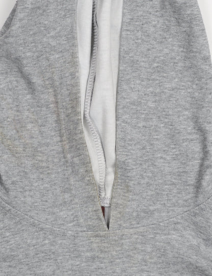Womens UK Size S By Swan Grey Pullover Hoodie