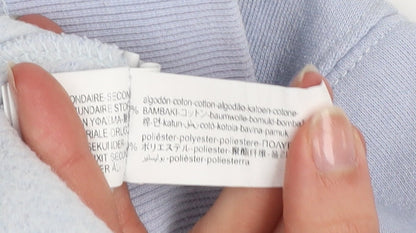 Zara Girls Blue Paris Graphic Print Pullover Sweatshirt 13-14 Years