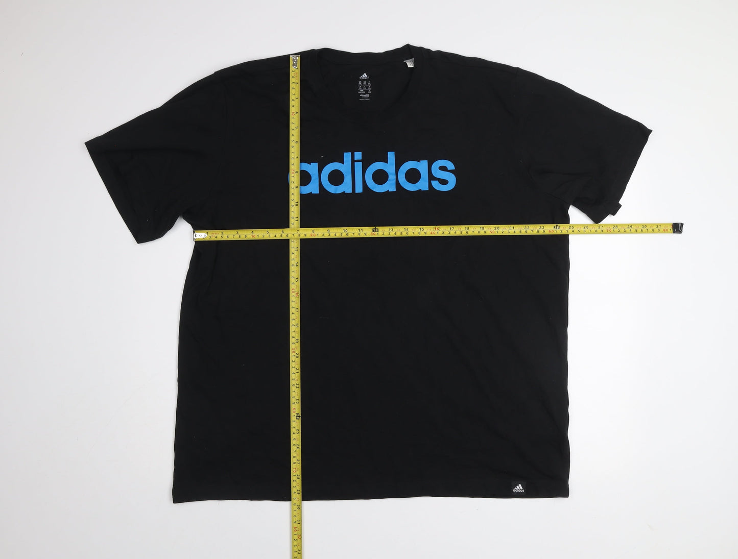 Adidas Men's Black 2XL Sports Climalite Cotton Graphic T-Shirt