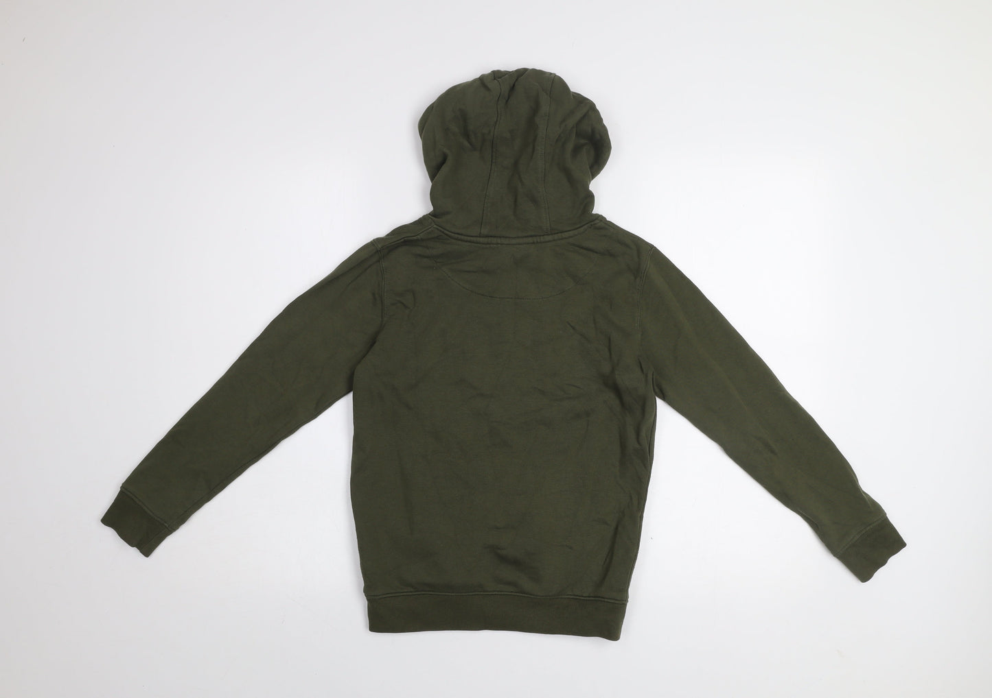 Money Boys Green Hoodie 9-10 Years Pullover Cotton Blend Logo Design