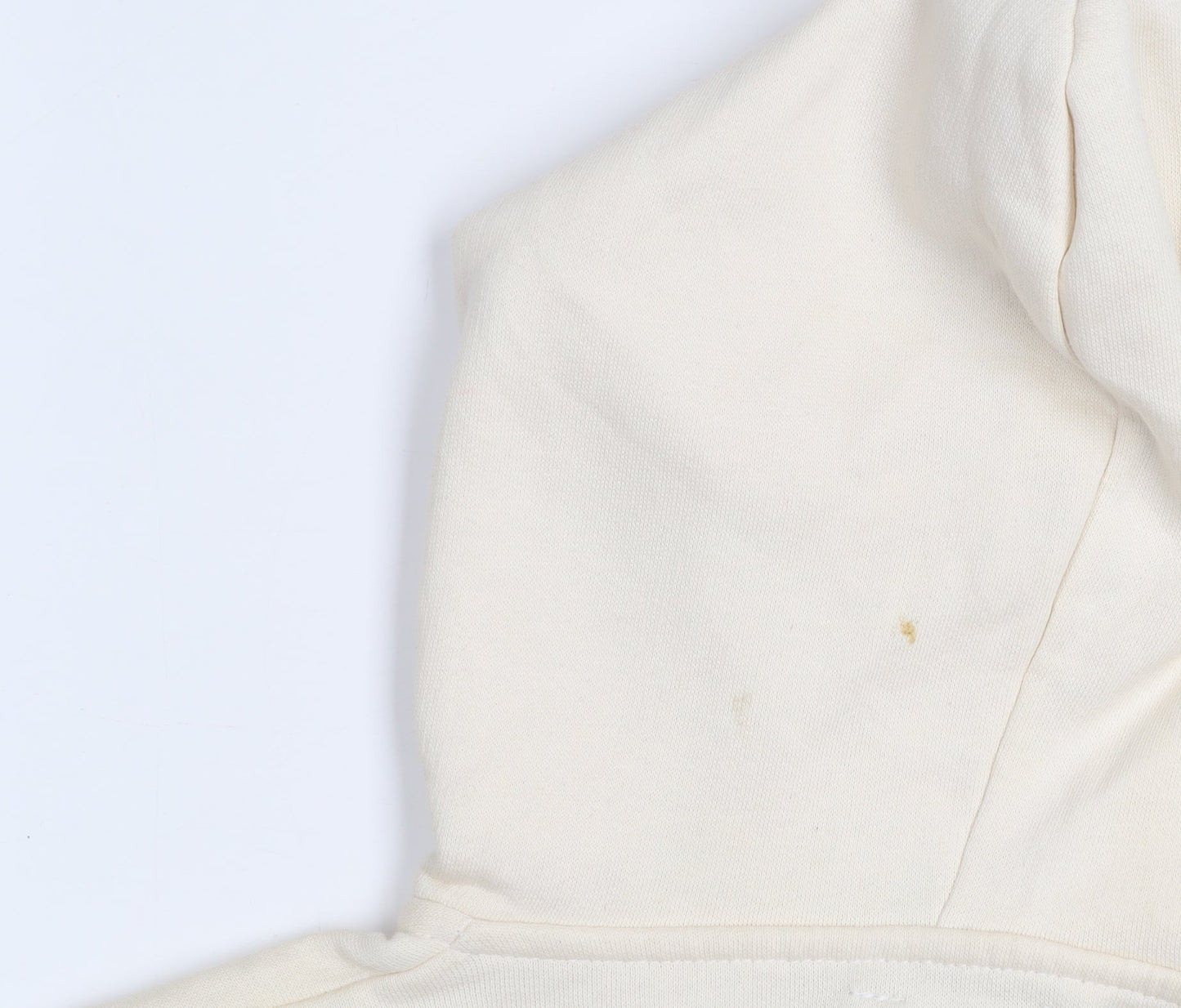 Womens UK Size S PRETTYLITTLETHING Beige Full Zip Hoodie