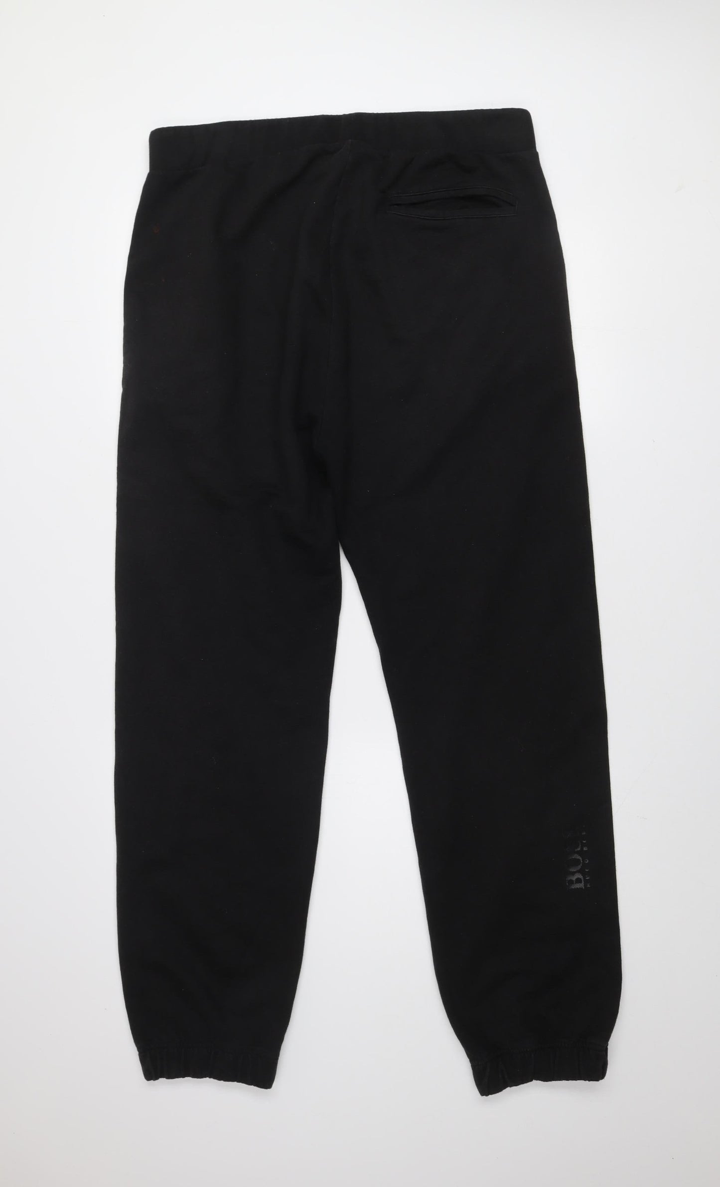Hugo Boss Men's Black 2XL Jogger Trousers with Side Stripe