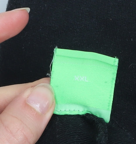 Hugo Boss Men's Black 2XL Jogger Trousers with Side Stripe