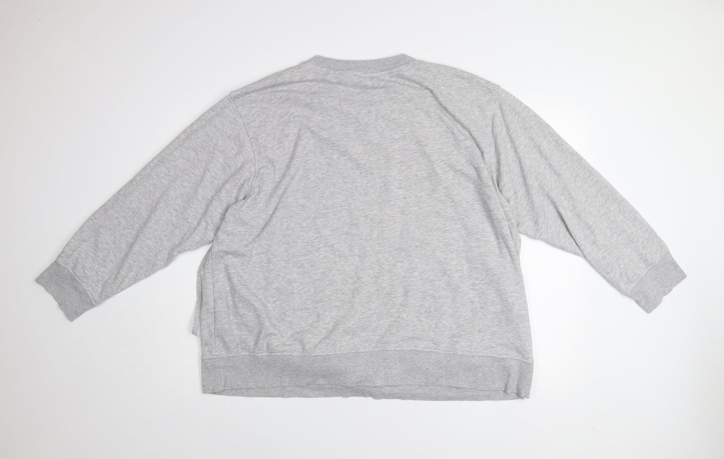 H&M Mama Women's Grey XL Pullover Sweatshirt - Soft Cotton Blend