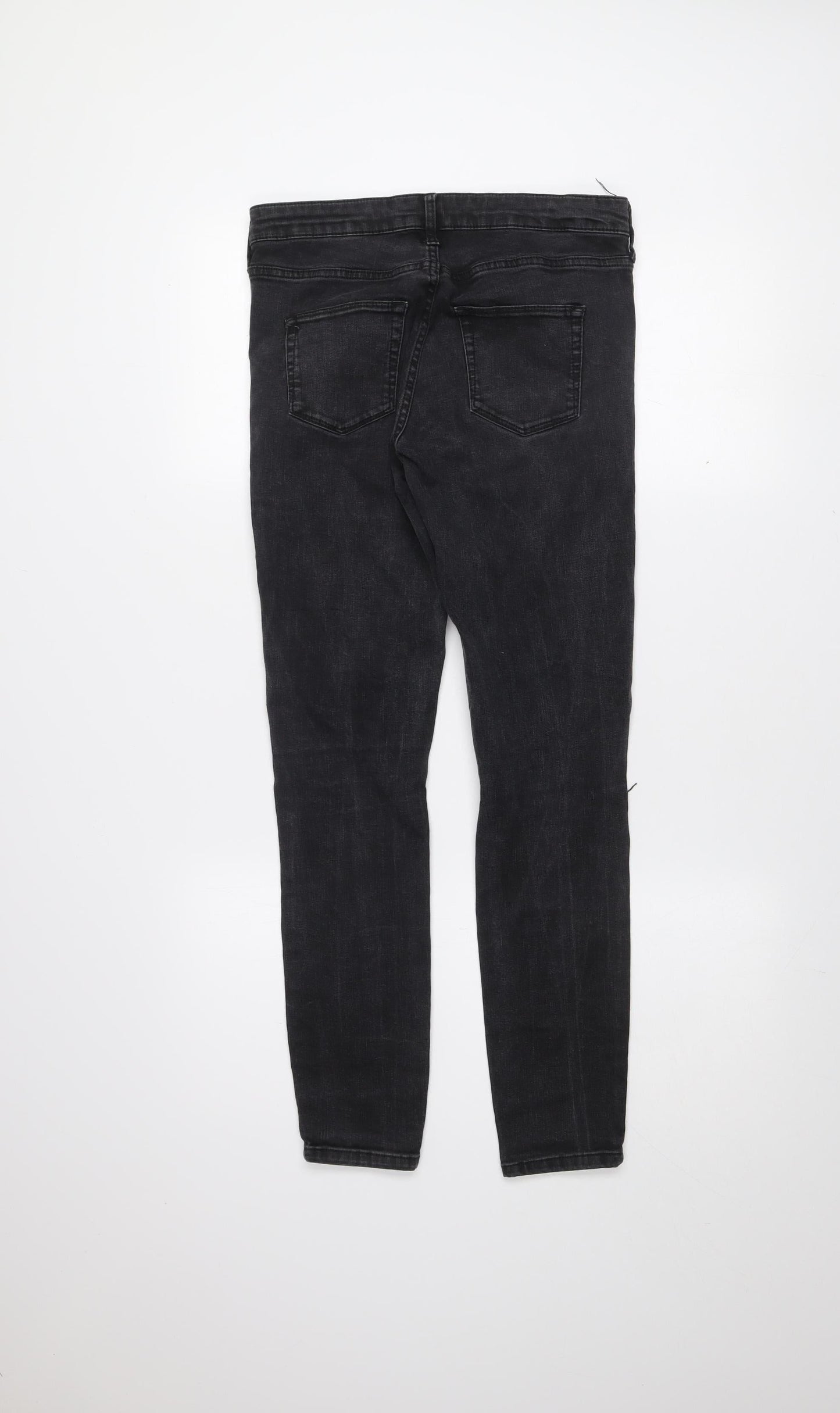 Topshop MOTO Black Maternity Skinny Jeans Women’s Size 8 L32