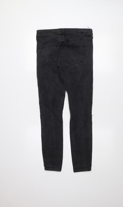 Topshop MOTO Black Maternity Skinny Jeans Women’s Size 8 L32