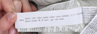 Zara Men's Green Cotton Corduroy Button Jacket XS