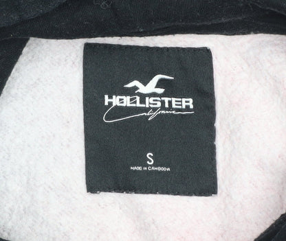 Hollister Women Red Black Ombre Pullover Hoodie Small