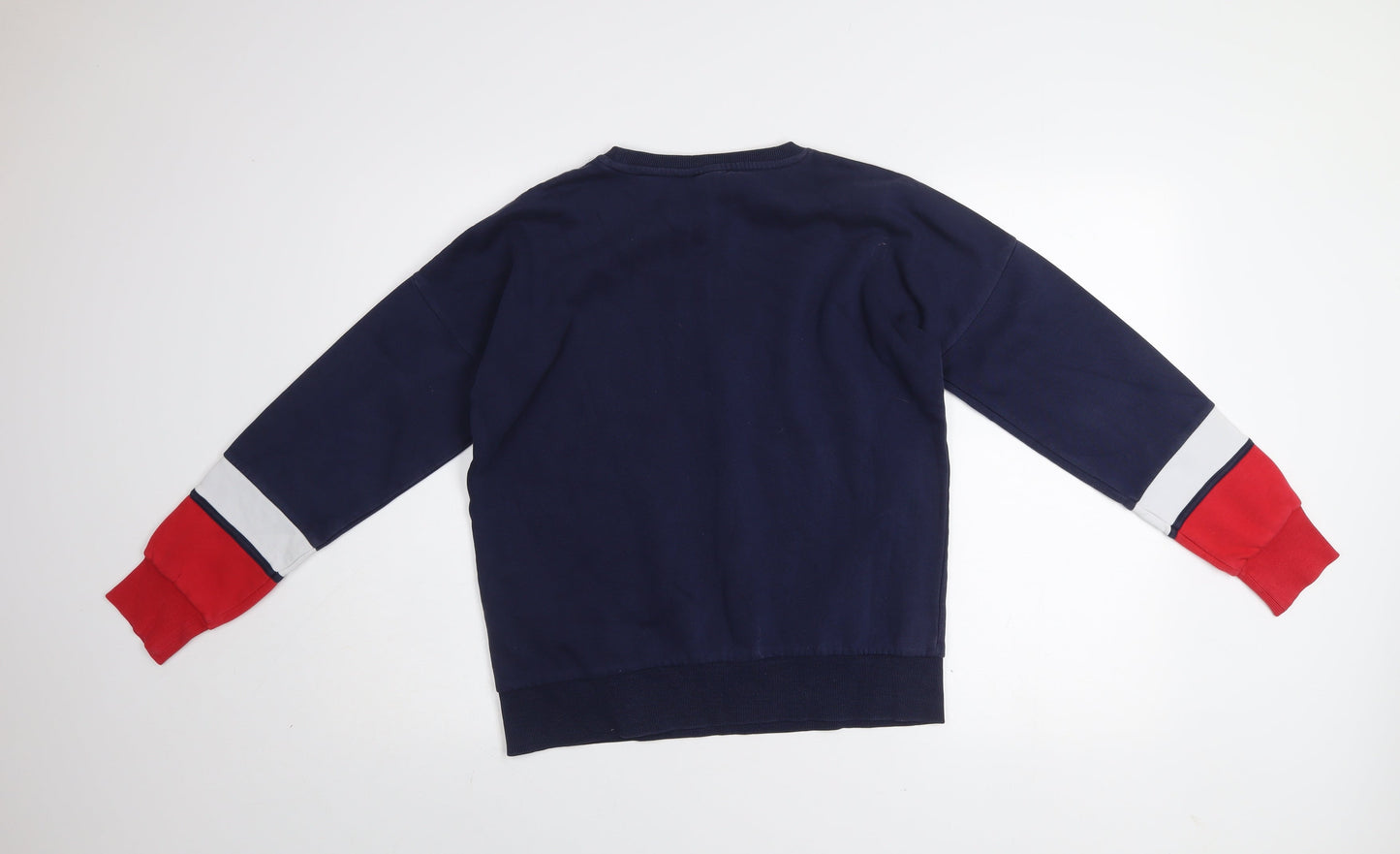 Mens UK Size M FILA Blue Pullover Sweatshirt
