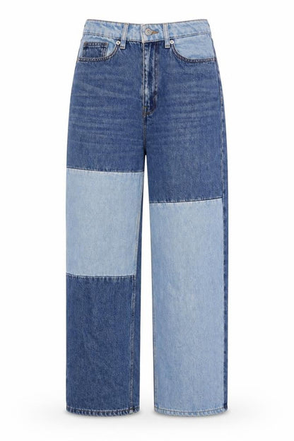 Womens UK Size 24 Monki Regular Fit Straight Blue Jeans