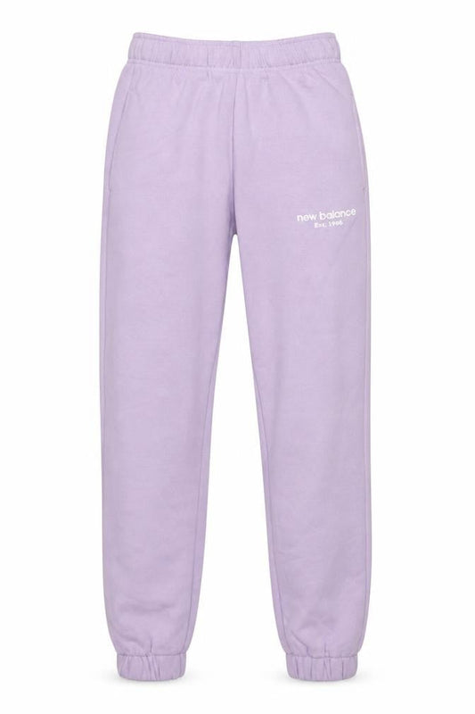 Womens UK Size XS New Balance Regular Fit Jogger Purple Trousers