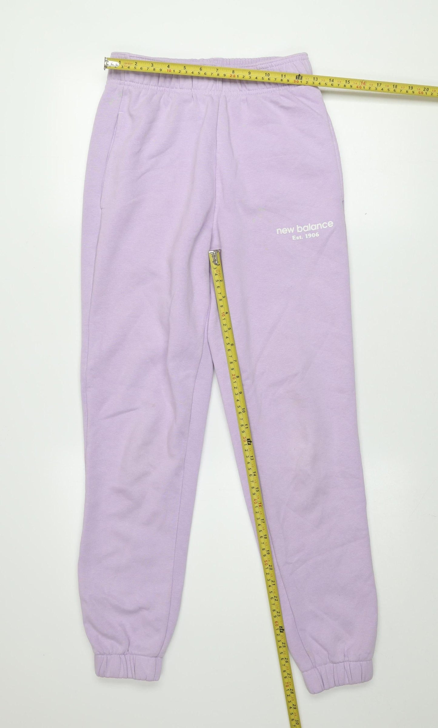 Womens UK Size XS New Balance Regular Fit Jogger Purple Trousers