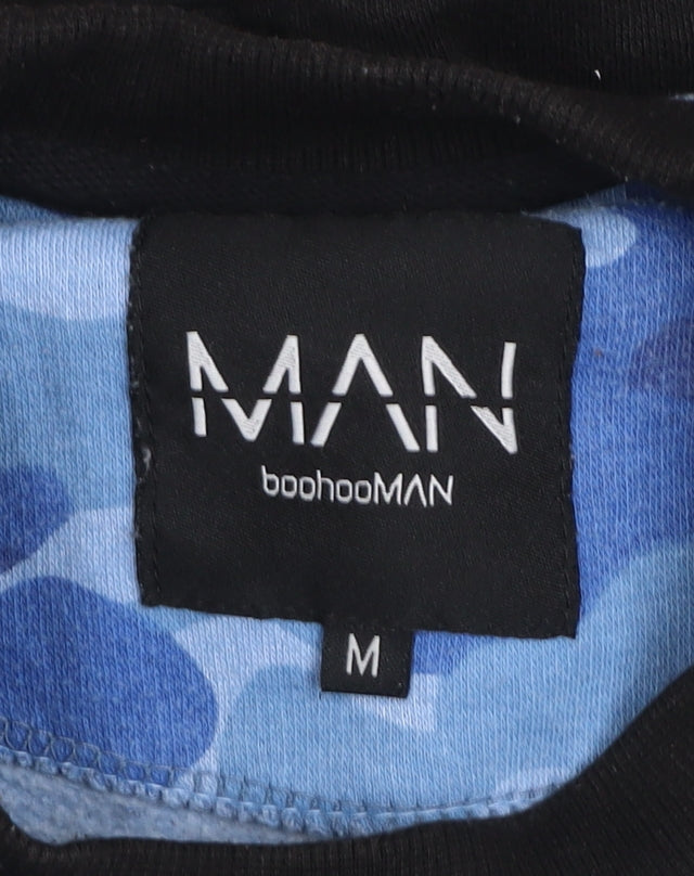 Mens UK Size M boohooMAN Multicoloured Pullover Sweatshirt