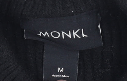 Womens UK Size M Monki Black Pullover Jumper