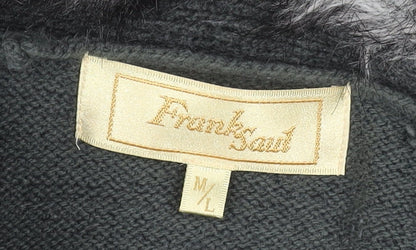 Womens UK Size M Frank Saul Grey Overcoat