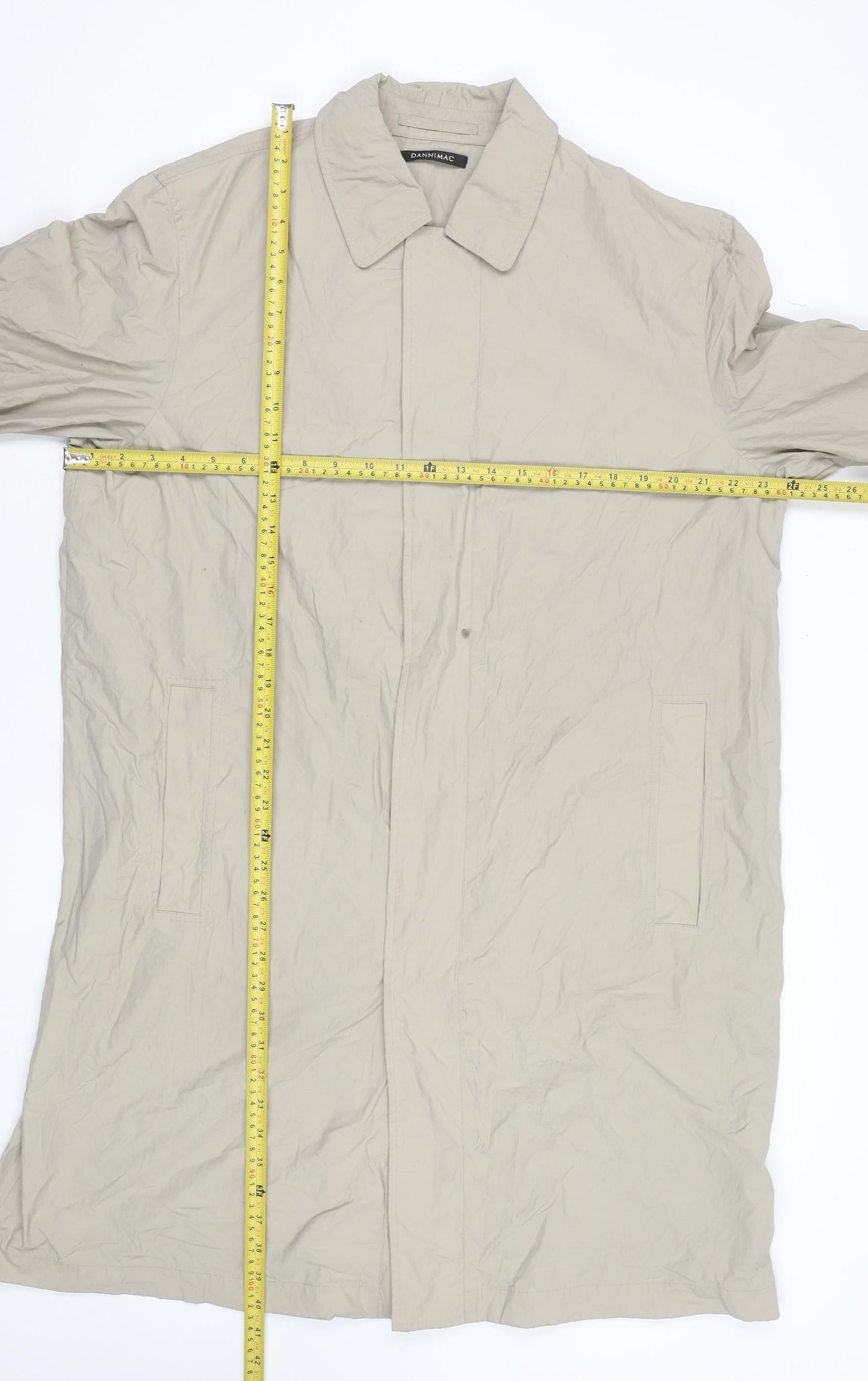 Mens UK Size S Dannimac Beige Rain Coat
