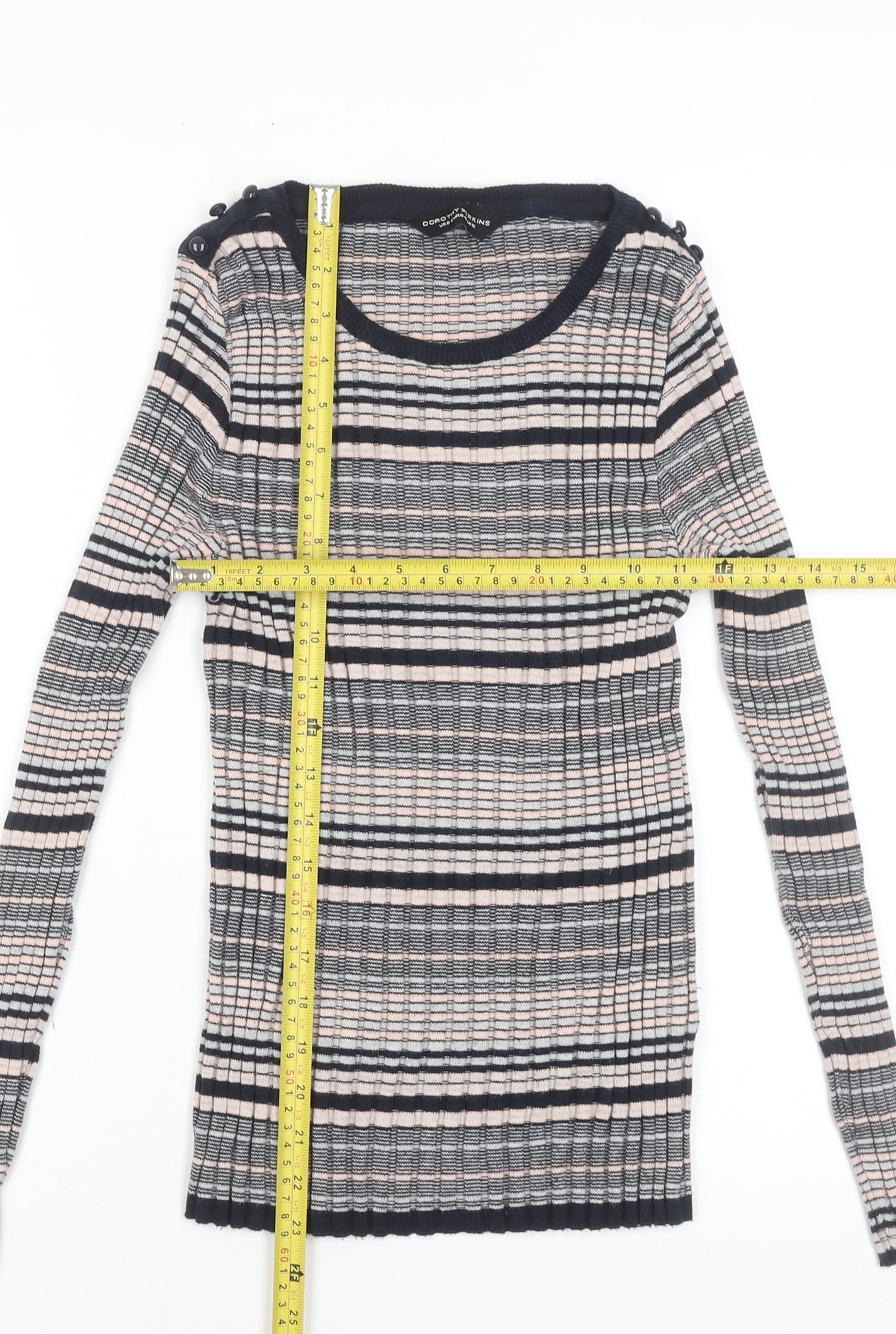 Womens UK Size 12 Dorothy Perkins Multicoloured Pullover Jumper