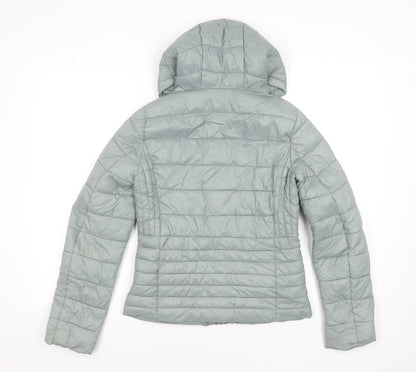 Primark Women’s Grey 2XS Puffer Hooded Jacket