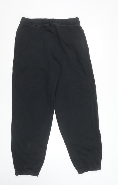 Nike Men's Black Fleece Jogger Trousers Size L Casual Sportswear